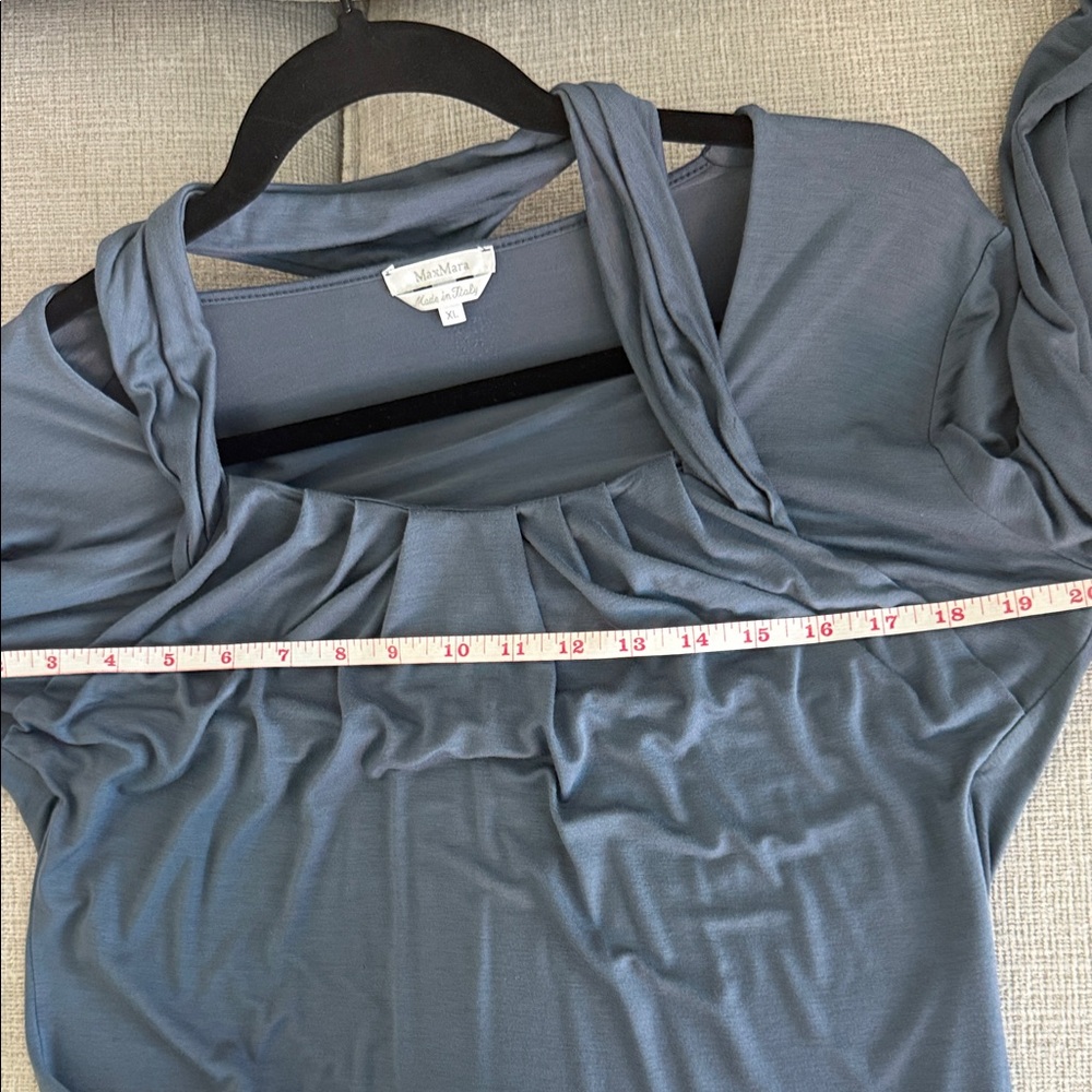 MaxMara Gray Women's Top - Picture 5 of 6